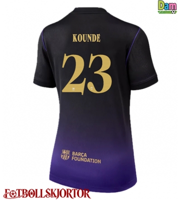 Barcelona Jules Kounde #23 Bortatröja Dam 2026-27 Kortärmad
